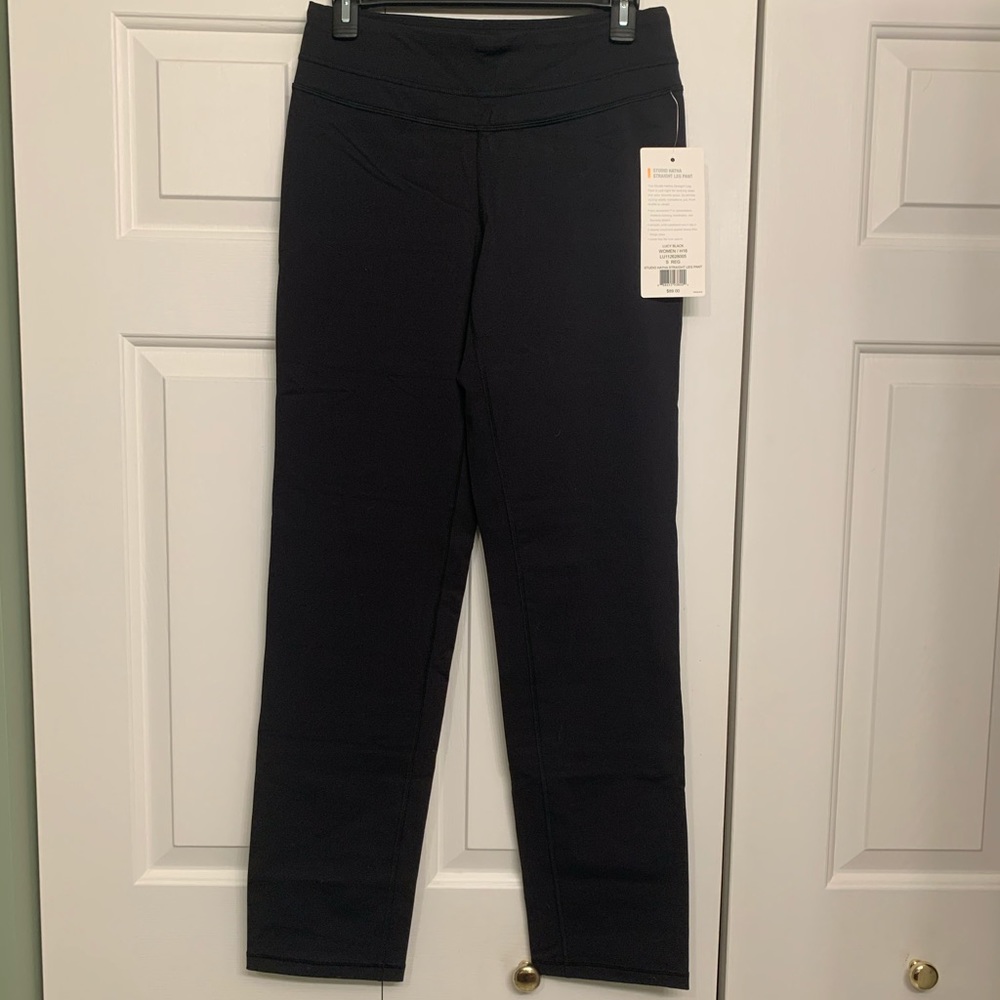 NWT Lucy Brand Studio Hatha Straight Leg Pant